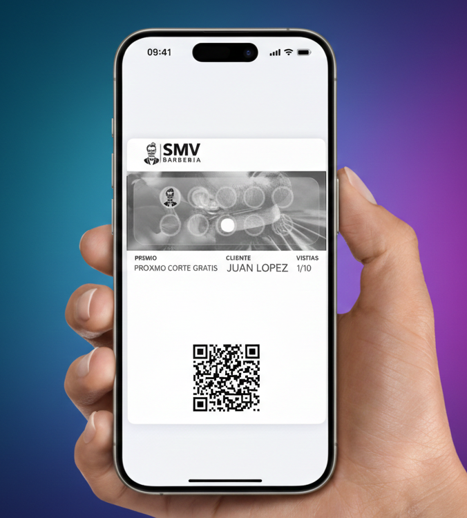 Tarjeta guardada en Apple Wallet y Google Wallet